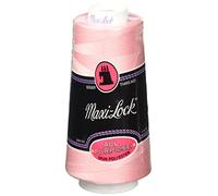 American & Efird Maxi-Lock Cone 3000 Yards-Medium Pink Thread Spool