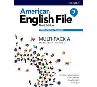 American English File – Level 2: Student Book/Workbook Multi-Pack A with Online Practice