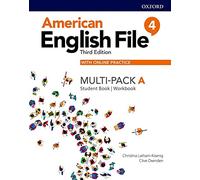 American English File: Level 4: Student Book/Workbook Multi-Pack A with Online Practice