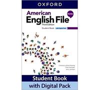 American English File: Starter: Student Book with Digital Pack: Print Student Book and 2 years' access to Student e-book, Workbook e-book, Online Practice and Student Resources