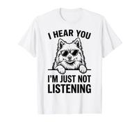 American Eskimo Dog Funny American Eskimo Dog Value Graphic T-Shirt, Men, White, M