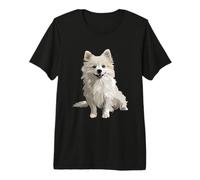 American Eskimo Dog Illustration Premium T-Shirt