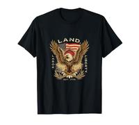 American Farmer Land Labor Liberty T-Shirt