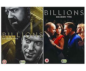 American Financial Drama: Billions Season 1-2 Complete DVD Collection + Special Features + Extras
