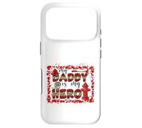 american firefighter daddy runs towards the flames honour Case for iPhone 17 Pro