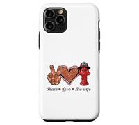 american firefighter runs towards the flames fire wife Case for iPhone 11 Pro
