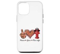 american firefighter runs towards the flames fire wife Case for iPhone 12/12 Pro