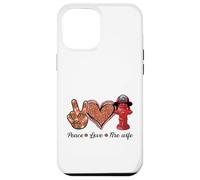american firefighter runs towards the flames fire wife Case for iPhone 12 Pro Max