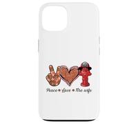 american firefighter runs towards the flames fire wife Case for iPhone 13
