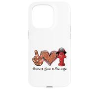 american firefighter runs towards the flames fire wife Case for iPhone 15 Pro