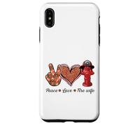 american firefighter runs towards the flames fire wife Case for iPhone XS Max