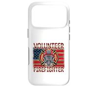 american firefighter runs towards the flames honour pride Case for iPhone 17 Pro