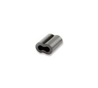 American Fishing Wire Double Barrel Crimp Sleeves, Size #10F8/.096", Black, 15pc