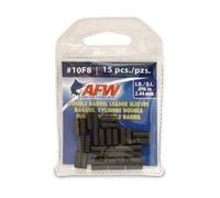 American Fishing Wire Double Barrel Leader Sleeves - #10F8 2.44mm 15pc