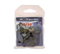 American Fishing Wire Duo Lock Snaps, Black Color, Size 6, 150 Pound Test, 12-Pieces