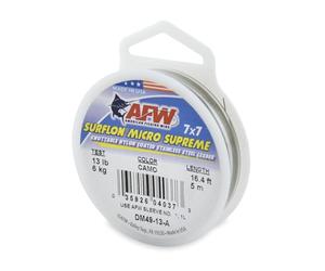 American Fishing Wire Surflon Micro Supreme Nylon Coated 7x7 Stainless Steel Leader Wire
