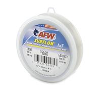 American Fishing Wire Surflon, Nylon Coated 1x7 Stainless Steel Leader Wire, 40 lb Test, .028" Diameter, Camo, 300 ft