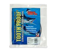 American Fishing Wire Tooth Proof Stainless Steel Single Strand Leader Wire
