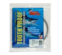 American Fishing Wire Tooth Proof Stainless Steel Single Strand Leader Wire