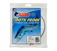 American Fishing Wire Tooth Proof Stainless Steel Single Strand Leader Wire