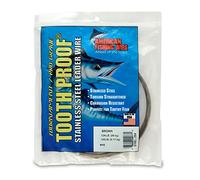 American Fishing Wire Tooth Proof Stainless Steel Single Strand Leader Wire