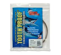 American Fishing Wire Tooth Proof Stainless Steel Single Strand Leader Wire