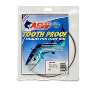 American Fishing Wire Tooth Proof Stainless Steel Single Strand Leader Wire