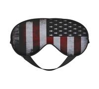 American Flag 8 American Flag Sleep Masks Adjustable Strap Soft Eye Mask for Women Men Travel Work Home