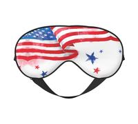 American Flag and Stars Sleep Eye Mas Updated Design Light Blocking Night Eye Blinder Men Women Shift Work Travel