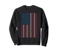 American Flag ATV Rider Patriotic Four Wheeler Design Sweatshirt