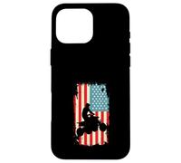 American Flag ATV Rider Quad Four Wheeler Off Road Case for iPhone 16 Pro Max
