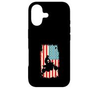 American Flag ATV Rider Quad Four Wheeler Off Road Case for iPhone 17