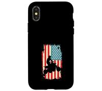 American Flag ATV Rider Quad Four Wheeler Off Road Case for iPhone X/XS