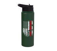 American Flag Birth Year 1953 for Birthday Stainless Steel Insulated Water Bottle