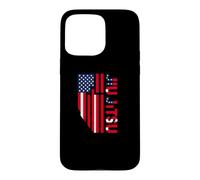 American Flag BJJ USA Jiu Jitsu Case for iPhone 15 Pro Max