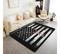 American Flag Carpet, 3D Printed 140 X 200 Cm Non-Slip Area Rugs Hall Kitchen Bedroom Living Room Rug Mat - Carpet Floor Decorative /5704675883283