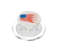 American Flag Cats US Cat Flag for Cat Lovers - TFS PopSockets PopGrip for MagSafe