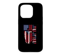 American Flag Christian Cross USA Jiu Jitsu God Case for iPhone 15 Pro