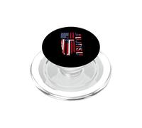 American Flag Christian Cross USA Jiu Jitsu God PopSockets PopGrip for MagSafe