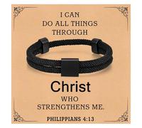 American Flag Cross Bracelet for Men Boy - Christian Scripture Bible Verse Rope Bracelets Religious Gift For Teen Boys Kids Teenage，Mens Faith Inspirational Easter Birthday Christmas Jewelry Gifts, no