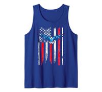 American Flag Demolition Ranch Tank Top