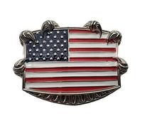 American Flag Eagle Claw Belt Buckle Seizing Freedom Talon Buckle