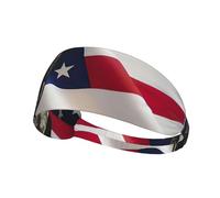 American Flag Eagle Independence Day Printing Full-Print Elastic Exercise Headband, Adjustable Fit Great For Yoga,Hikingâ€‹ Exercise Headband