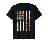 American Flag Easter Eggs Celebration Christian Traditions T-Shirt
