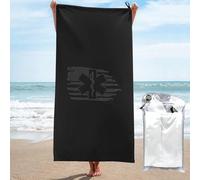 American Flag Ems Star Of Life Emt Paramedic Medic Bath Sheet Bath Sheet Adults Microfiber Towels Quick Dry Beach Blanket For Bathroom Yoga Gym 80X130Cm