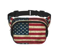 American Flag Fanny Packs for Women Men, Fashion Waist Packs for Workout Running Traveling Hiking