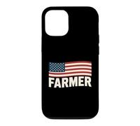 American Flag Farmer Patriotic Agriculture Farming Case for iPhone 12/12 Pro