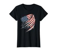American Flag Fighter Jets Military Fighter Jets Flying Value Graphic T-Shirt