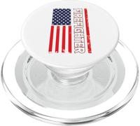 American Flag Firefighter USA United States PopSockets PopGrip for MagSafe