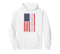 American Flag Firefighter USA United States Pullover Hoodie